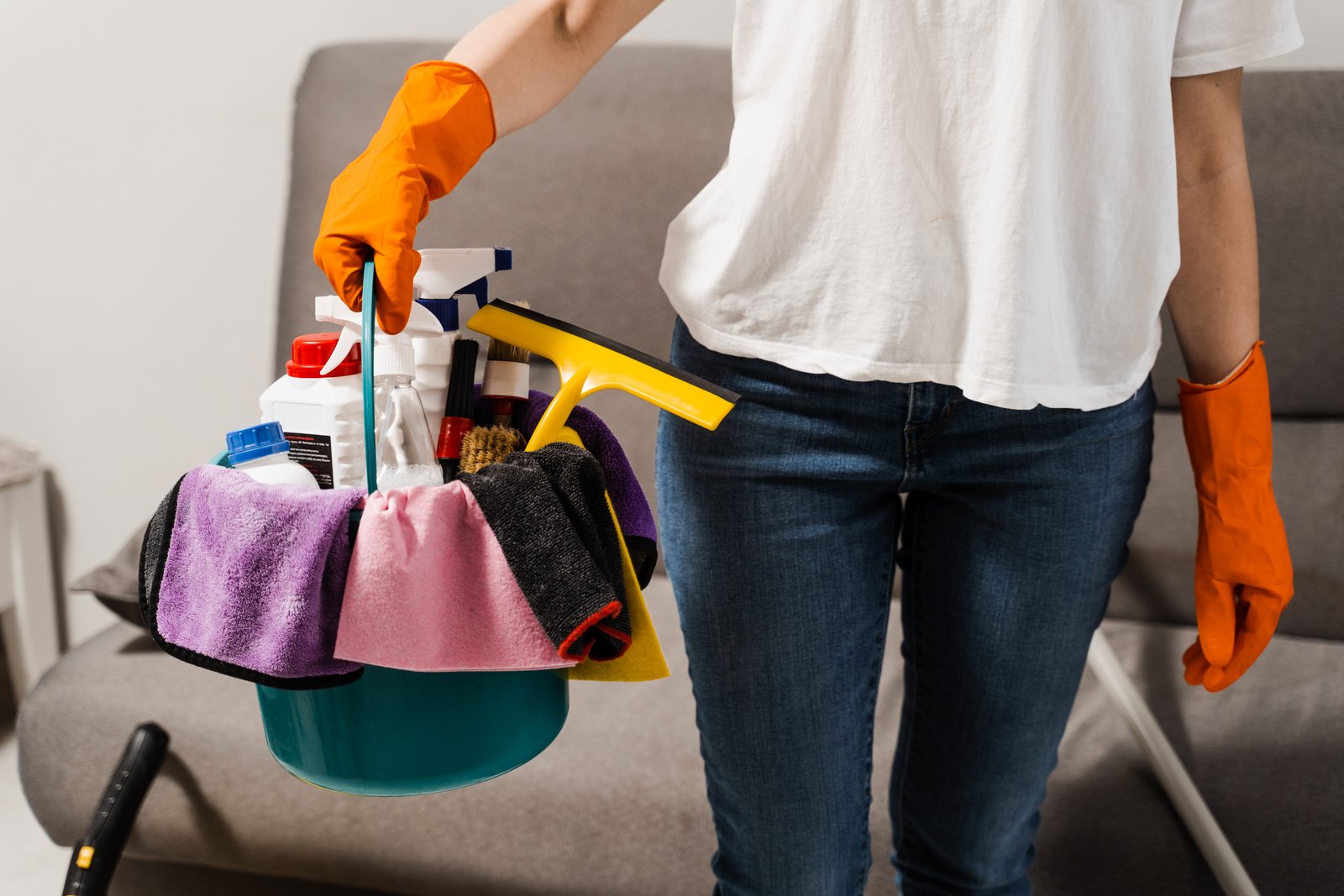 Professional Cleaning Staff